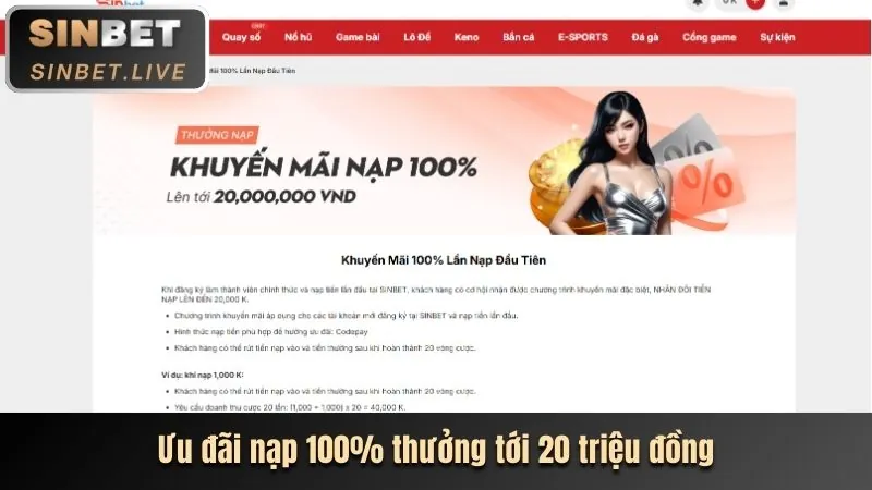 Ưu đãi hấp dẫn cho thành viên mới lc888